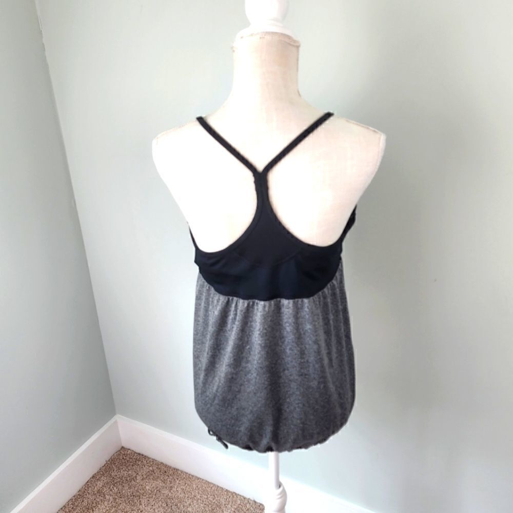 CHAMPION C9 ACTIVE ATHLETIC TANK TOP BUILT IN BRA DRAWSTRING WAIST SIZE LARGE - Picture 5 of 6